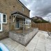 System 1 Glass Balustrade, Core Drilled Raised Patio, Rotherham System 1 Glass Balustrade, Core Drilled Raised Patio, Rotherham